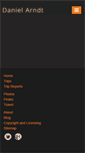 Mobile Screenshot of danielarndt.com