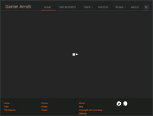 Tablet Screenshot of danielarndt.com